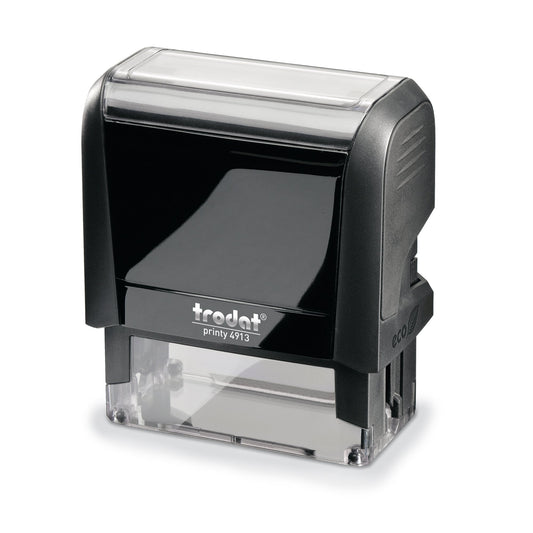 trodat® Textstempel Printy 4913 57 x 21 mm (B x H) individuelle Textplatte schwarz