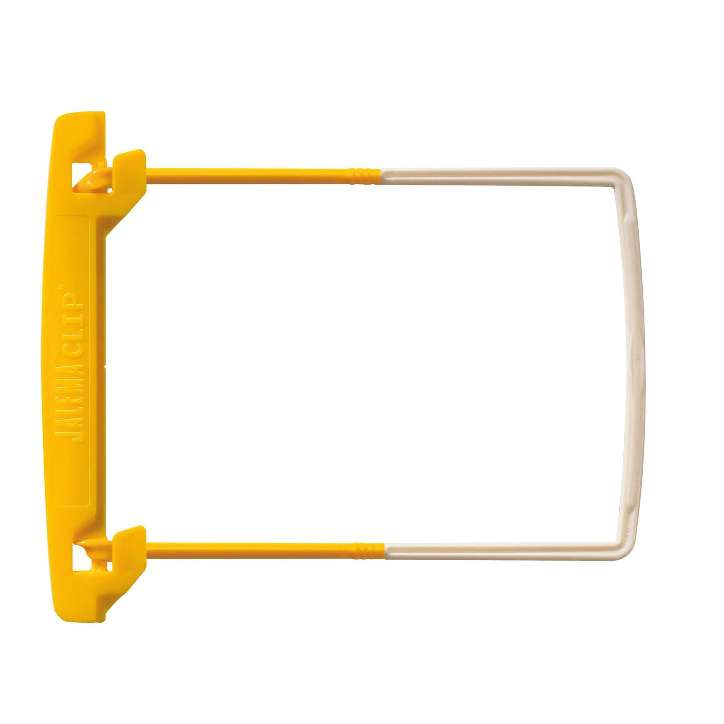 Jalema Abheftbügel Clip 50mm Kunststoff gelb/weiß 100 St./Pack.