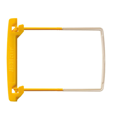 Jalema Abheftbügel Clip 50mm Kunststoff gelb/weiß 100 St./Pack.