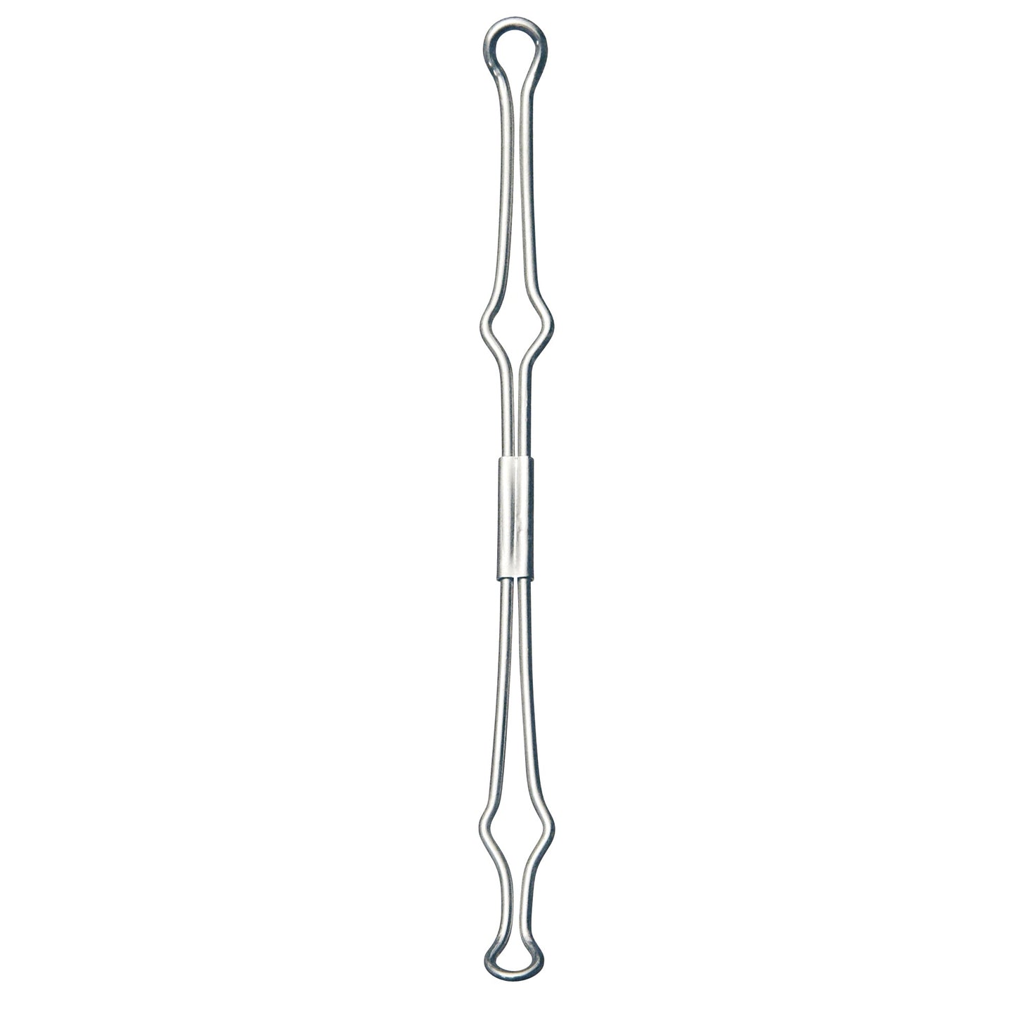 Veloflex Niederhalter Metall silber 10 St./Pack.