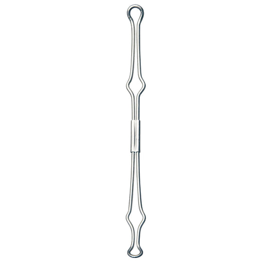Veloflex Niederhalter Metall silber 10 St./Pack.