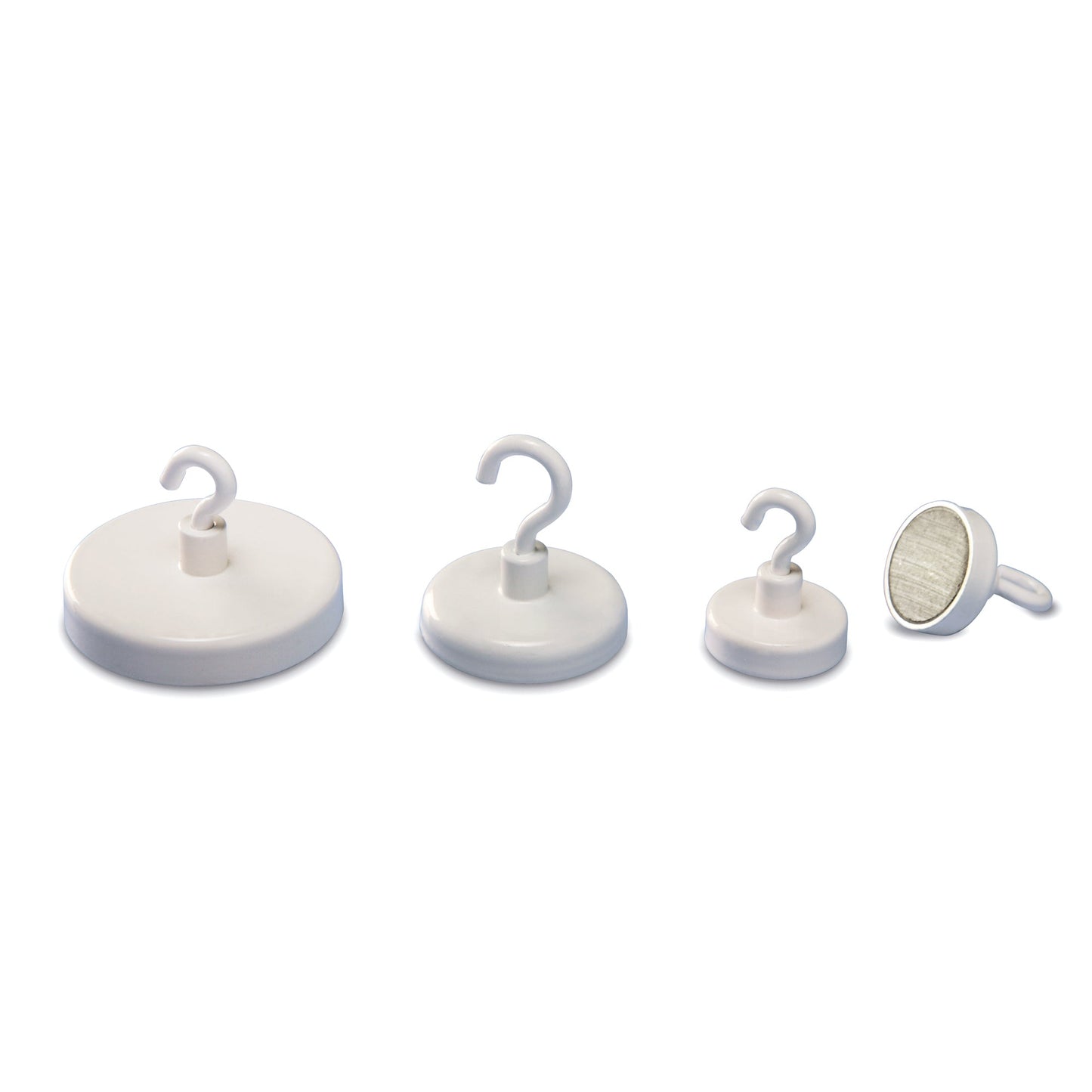 magnetoplan® Magnet 25mm 4kg Ferrit weiß