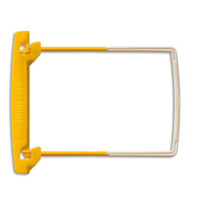 Jalema Abheftbügel Clip 50mm Kunststoff gelb/weiß 10 St./Pack.