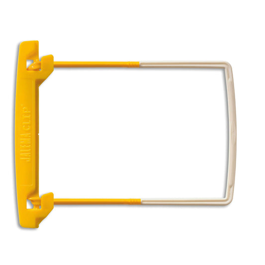 Jalema Abheftbügel Clip 50mm Kunststoff gelb/weiß 10 St./Pack.