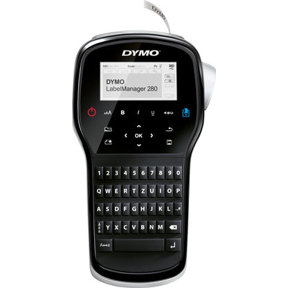 DYMO® Beschriftungsgerät LabelManagerT 280 2 Display-Zeilen 6 Schriftgrößen 2 Druckzeilen