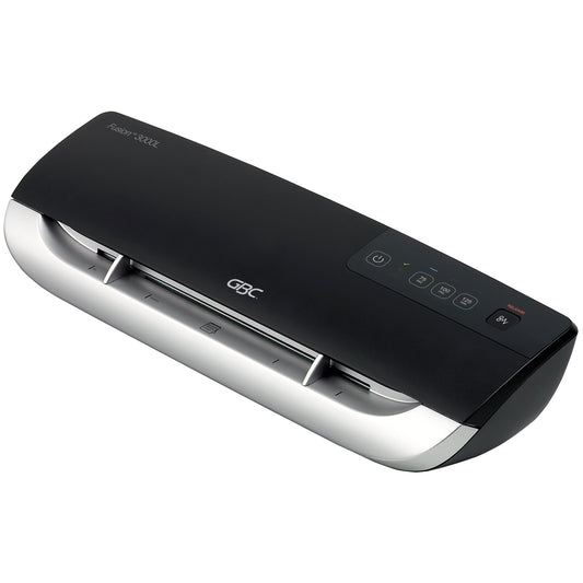 GBC® Laminiergerät FusionT 3000L Heiß-/Kaltlaminierung 40,5 x 9 x 10 cm (B x H x T) DIN A4 schwarz/silber