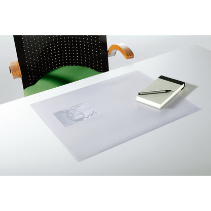 DURABLE Schreibunterlage DURAGLAS® 65 x 50 cm (B x H) ohne Kalender Kunststoff transparent
