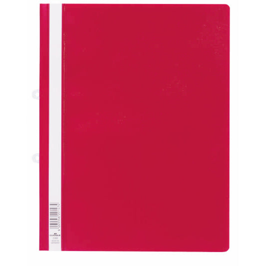 DURABLE Schnellhefter DIN A4, Überbreite PVC rot