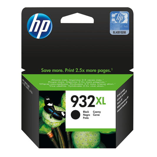 HP Tintenpatrone Originalzubehör 932XL ca. 1.000 Seiten schwarz 22,5ml