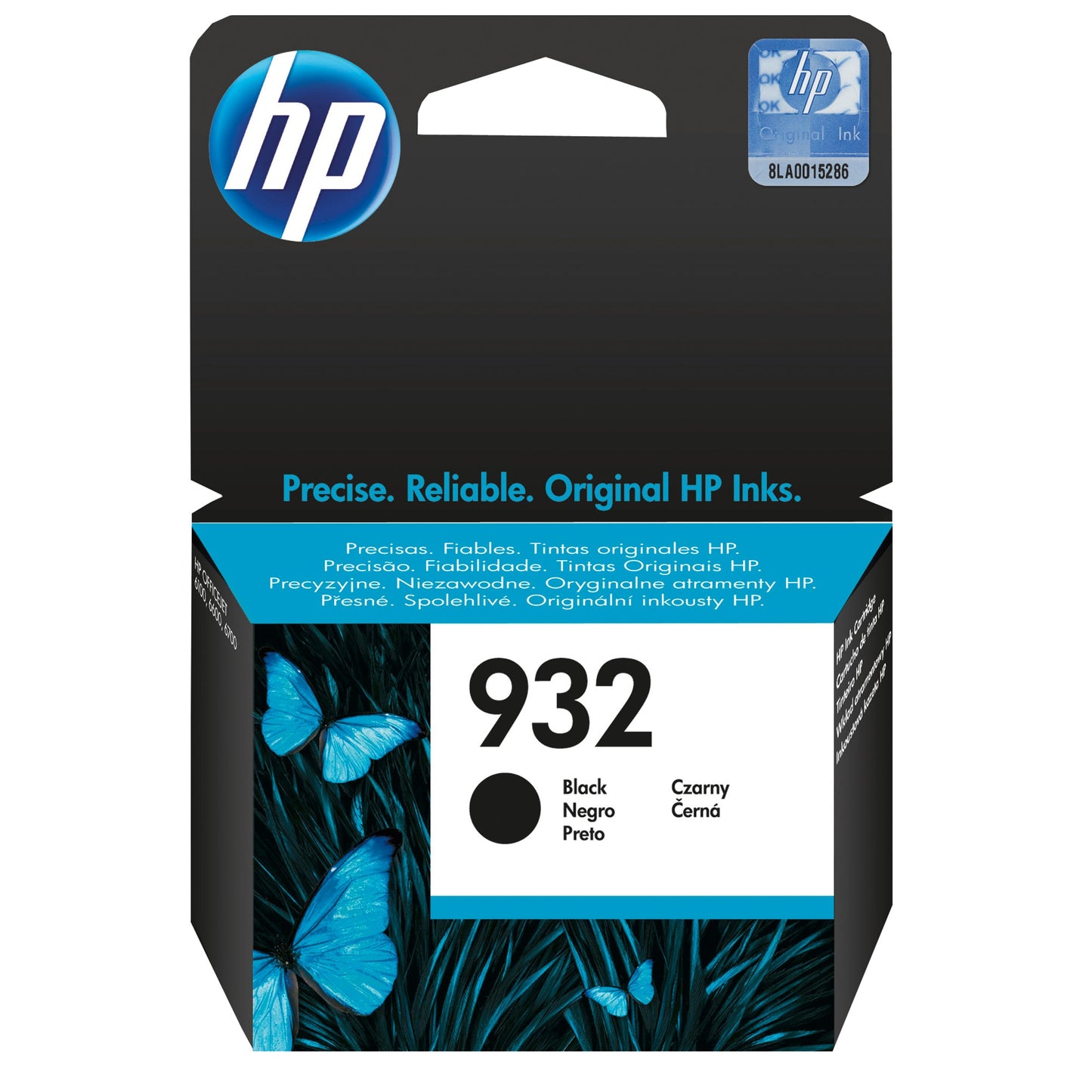 HP Tintenpatrone Originalzubehör 932 ca. 400 Seiten schwarz 8,5ml