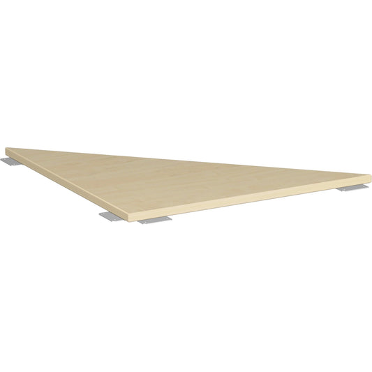 Geramöbel Verkettungselement C Fuß Flex Dreieck 800 x 800 mm (B x T) 25mm höhenverstellbar Dreischicht-Feinspan