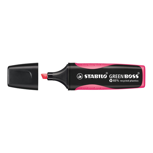 STABILO® Textmarker GREEN BOSS® 2-5mm pink Keilspitze
