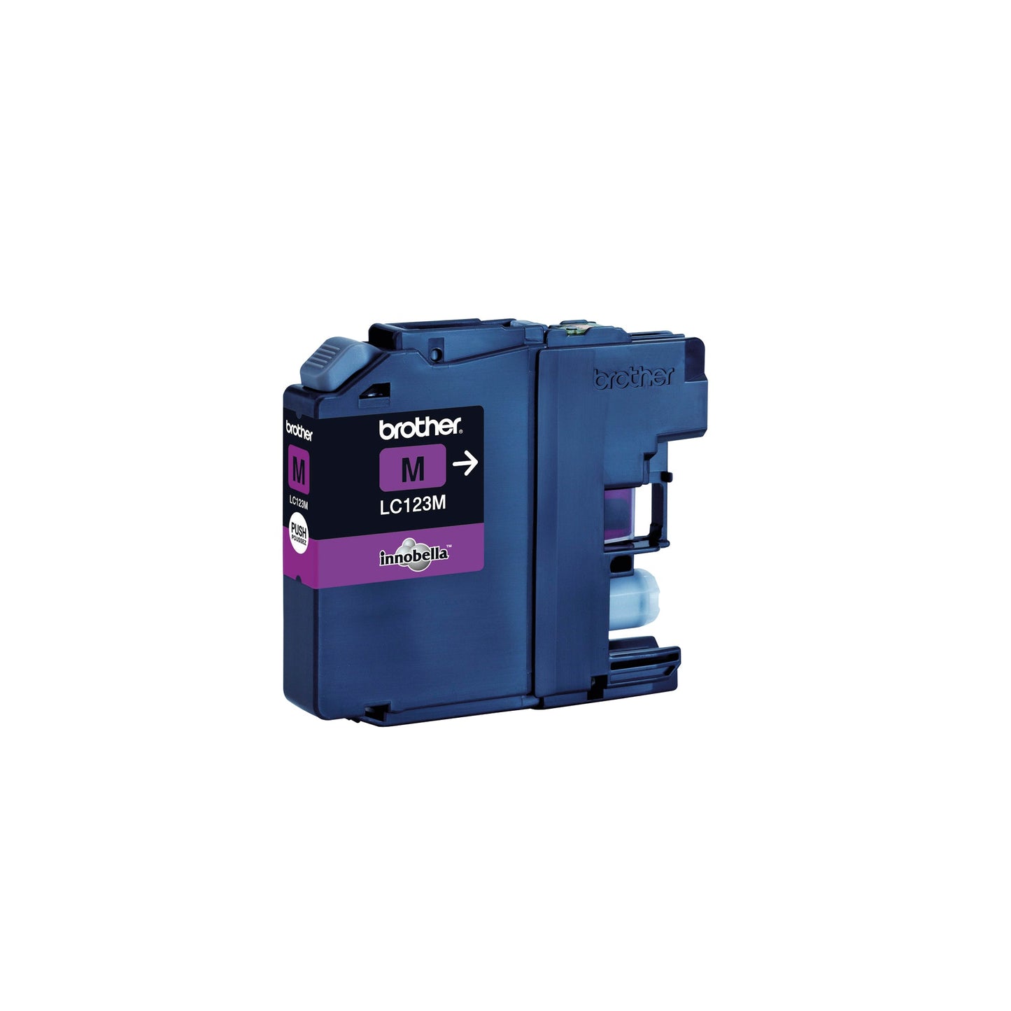 Brother Tintenpatrone Originalzubehör LC-123M ca. 600 Seiten magenta