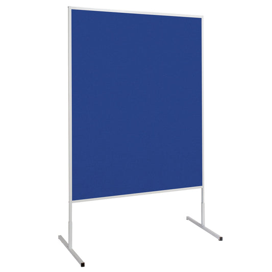 MAUL Moderationstafel MAULstandard Maße der Oberfläche: 120 x 150 cm (B x H) Filz blau