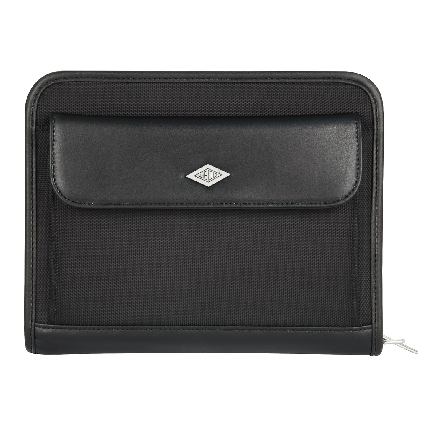 WEDO® Konferenzmappe ELEGANCE 26,3 x 21 x 4 cm (B x H x T) Kunstleder/Nylon schwarz