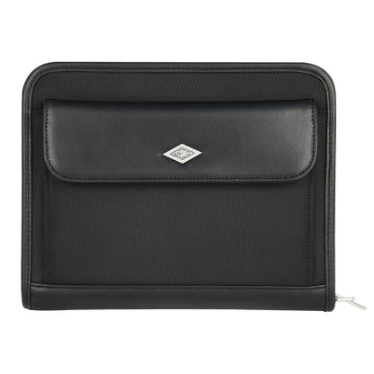 WEDO® Konferenzmappe ELEGANCE 26,3 x 21 x 4 cm (B x H x T) Kunstleder/Nylon schwarz