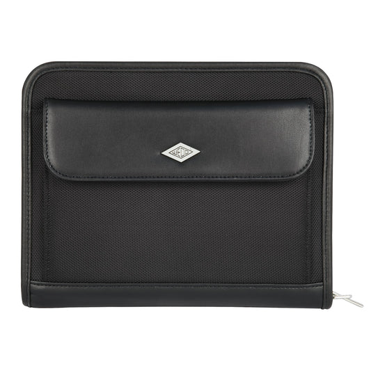 WEDO® Konferenzmappe ELEGANCE 26,3 x 21 x 4 cm (B x H x T) Kunstleder/Nylon schwarz