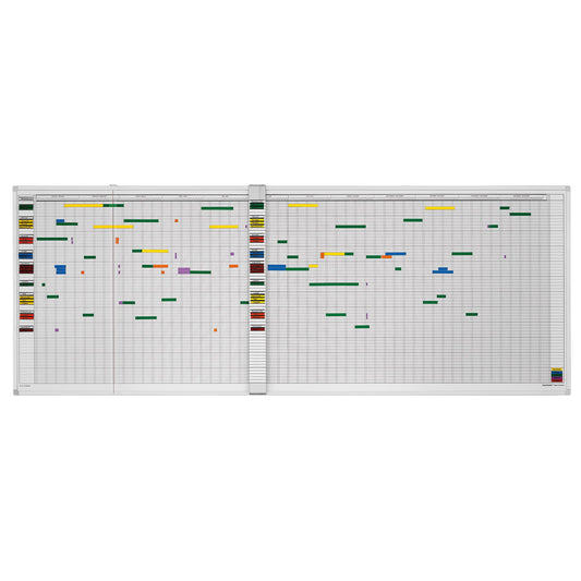 magnetoplan® Urlaubsübersicht undatiert 200 x 75 cm (B x H)