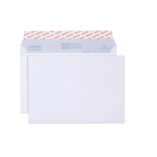ELCO Versandtasche Proclima DIN C5 229 x 162 mm (B x H) mit Haftklebung ohne Fenster 100g/m² ohne Fadenverstärkung hochweiß 500 St./Pack.