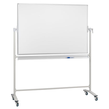 FRANKEN Whiteboard Maße der Oberfläche: 120 x 90 cm (B x H) Tafel magnethaftend beidseitig beschreibbar Metall lackiert weiß