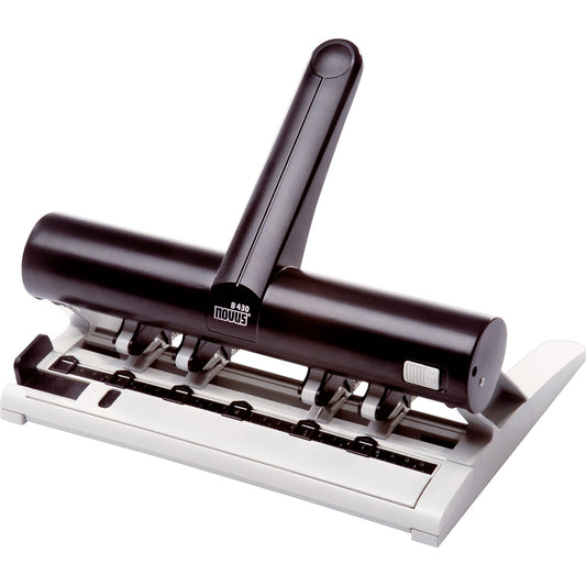 NOVUS Locher B 430 8cm 30 Bl. (80 g/m²) mit Anschlagschiene anthrazit/lichtgrau