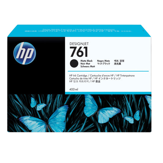 HP Tintenpatrone Originalzubehör 761 schwarz matt 400ml