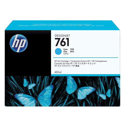 HP Tintenpatrone Originalzubehör 761 cyan 400ml