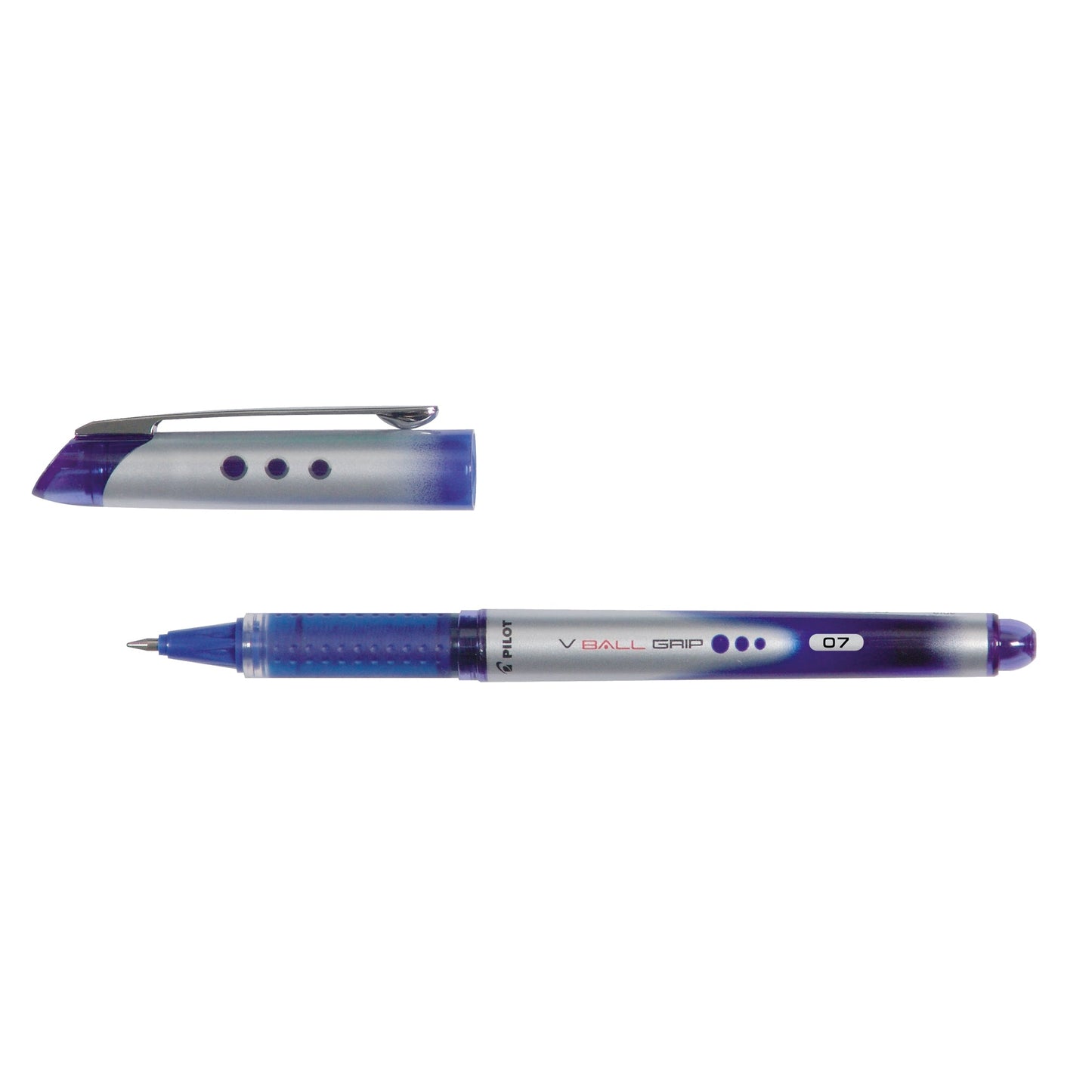 PILOT Tintenroller V-Ball Grip 0,4mm blau Rundspitze nicht dokumentenecht