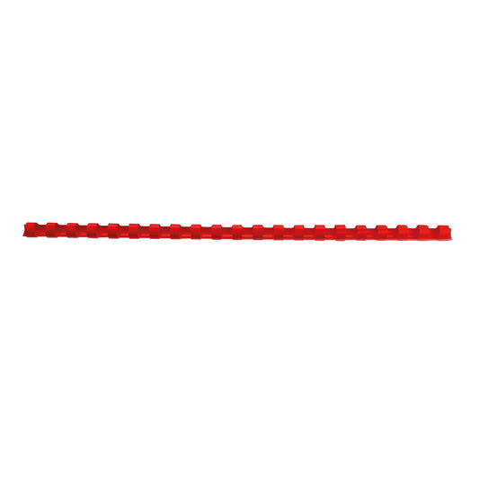 GBC® Plastikbinderücken CombBind® 8mm DIN A4 rot 100 St./Pack.
