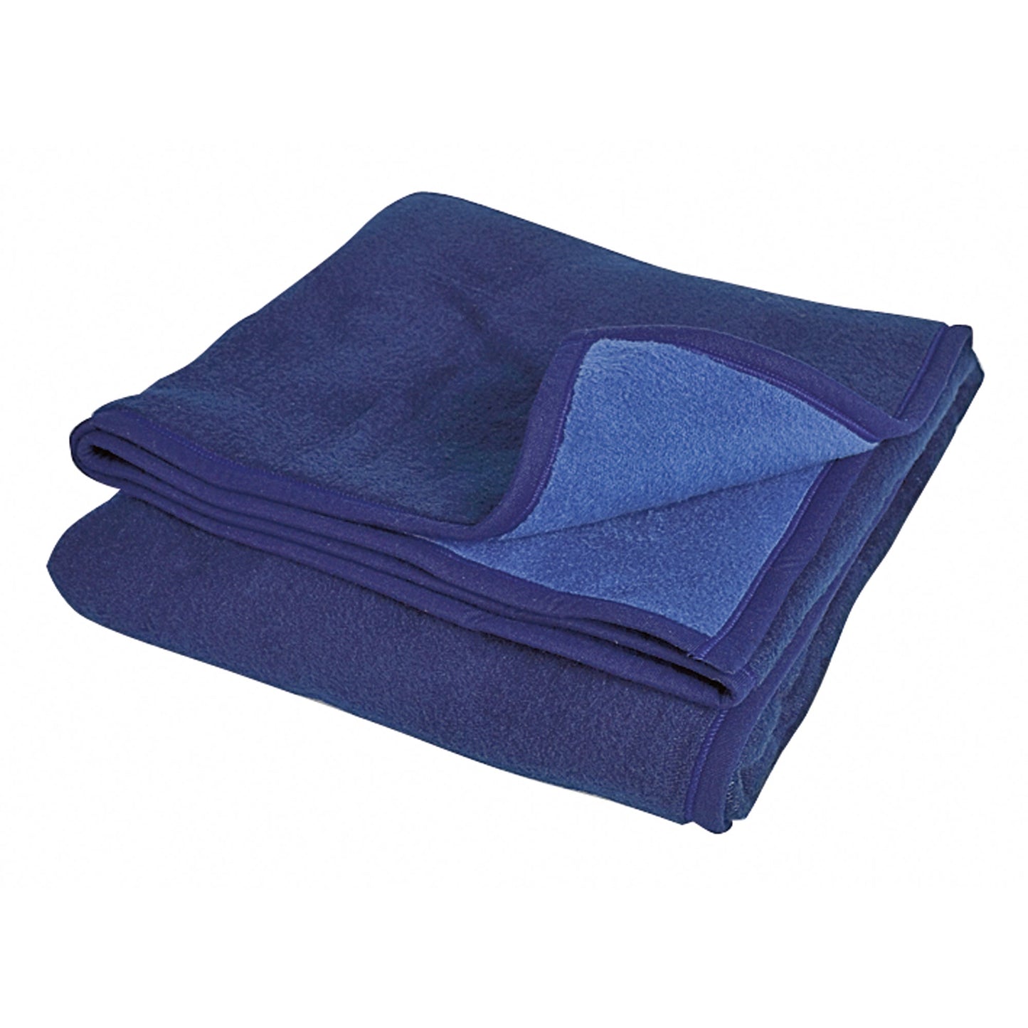 SÖHNGEN® Decke Rostock 150 x 200 cm (B x L) 86 % Polyacryl, 7 % Polyester, 7 % Baumwolle dunkelblau