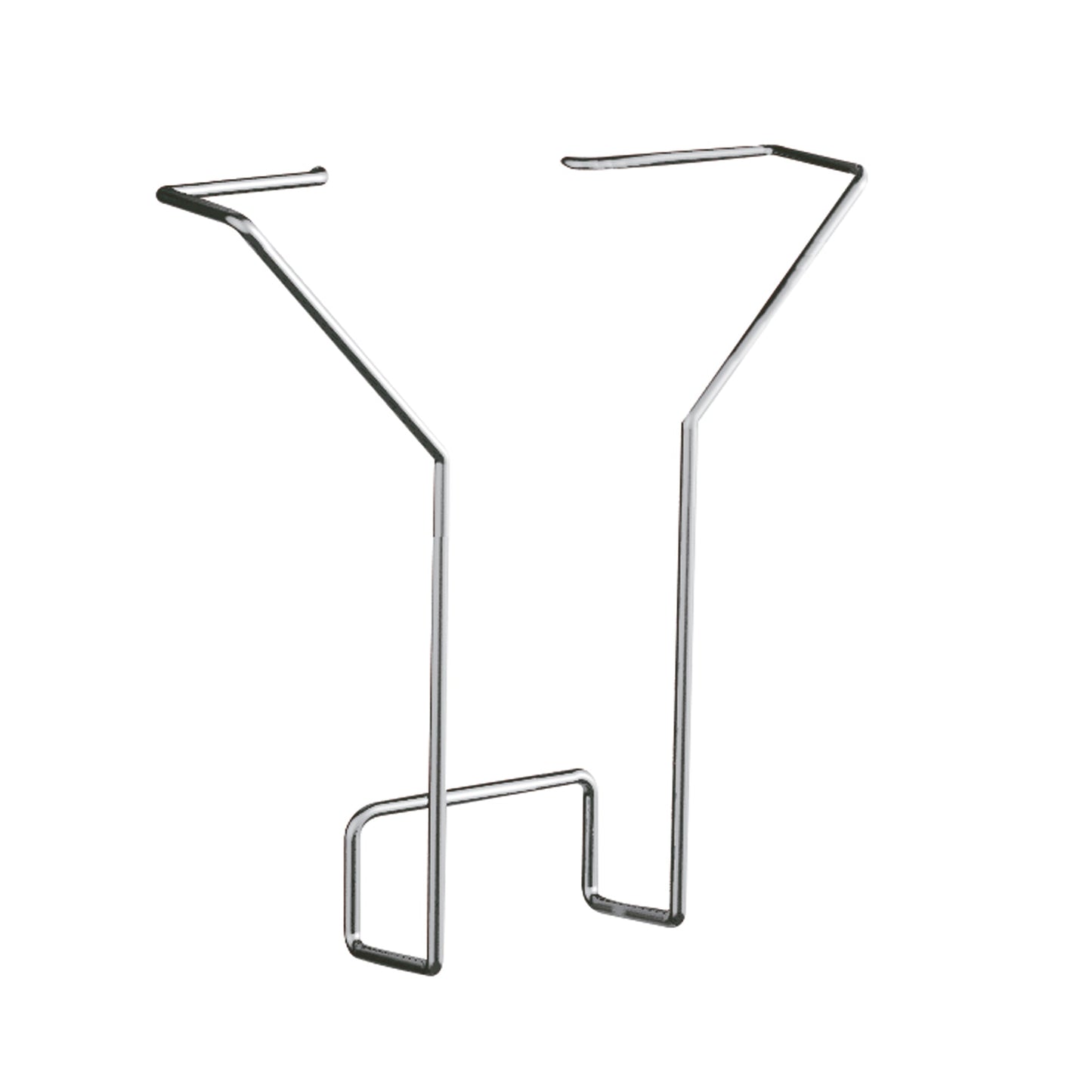 Kerkmann Prospekthalter 10,8 x 18 x 3,3 cm (B x H x T) DIN A5 Metall alusilber 1 Fach 2 St./Pack.