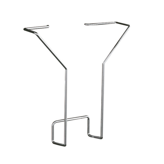 Kerkmann Prospekthalter 10,8 x 18 x 3,3 cm (B x H x T) DIN A5 Metall alusilber 1 Fach 2 St./Pack.