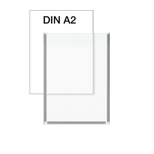 Kerkmann Magnetrahmen DIN A2 Kunststoff transparent