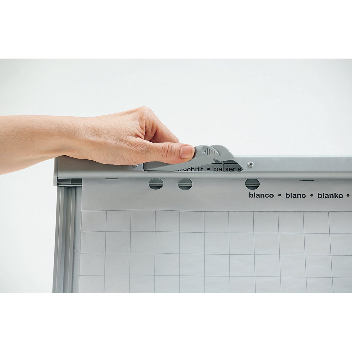magnetoplan® Flipchart SP 68 x 104,5 cm (B x H) 185cm Metall weiß