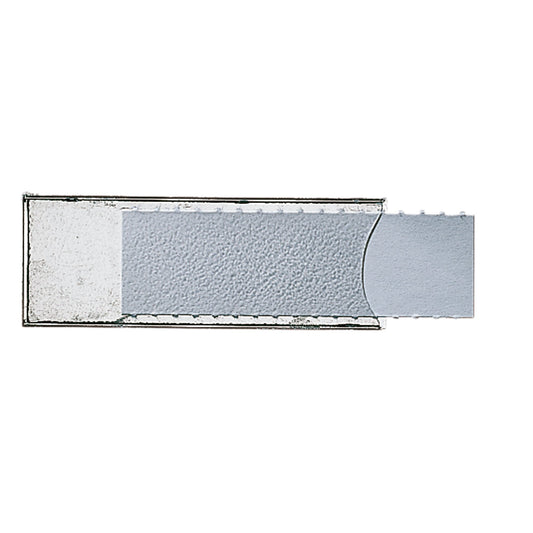 Leitz Schildchenhalter Unischild 53 x 19 mm (B x H) 3 Druckzeilen PVC-Weichfolie transparent 50 St./Pack.