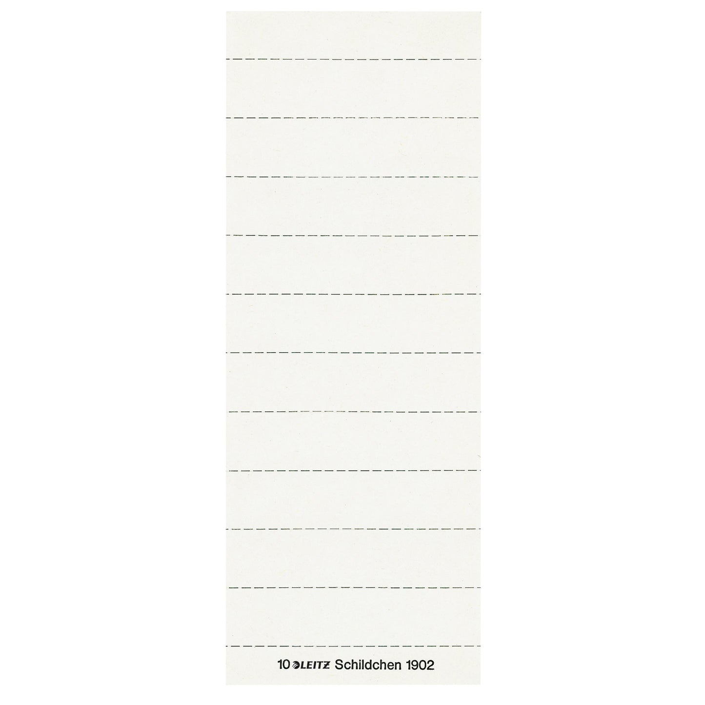 Leitz Beschriftungsschild ALPHA® 60 x 14 mm (B x H) Karton weiß 100 St./Pack.