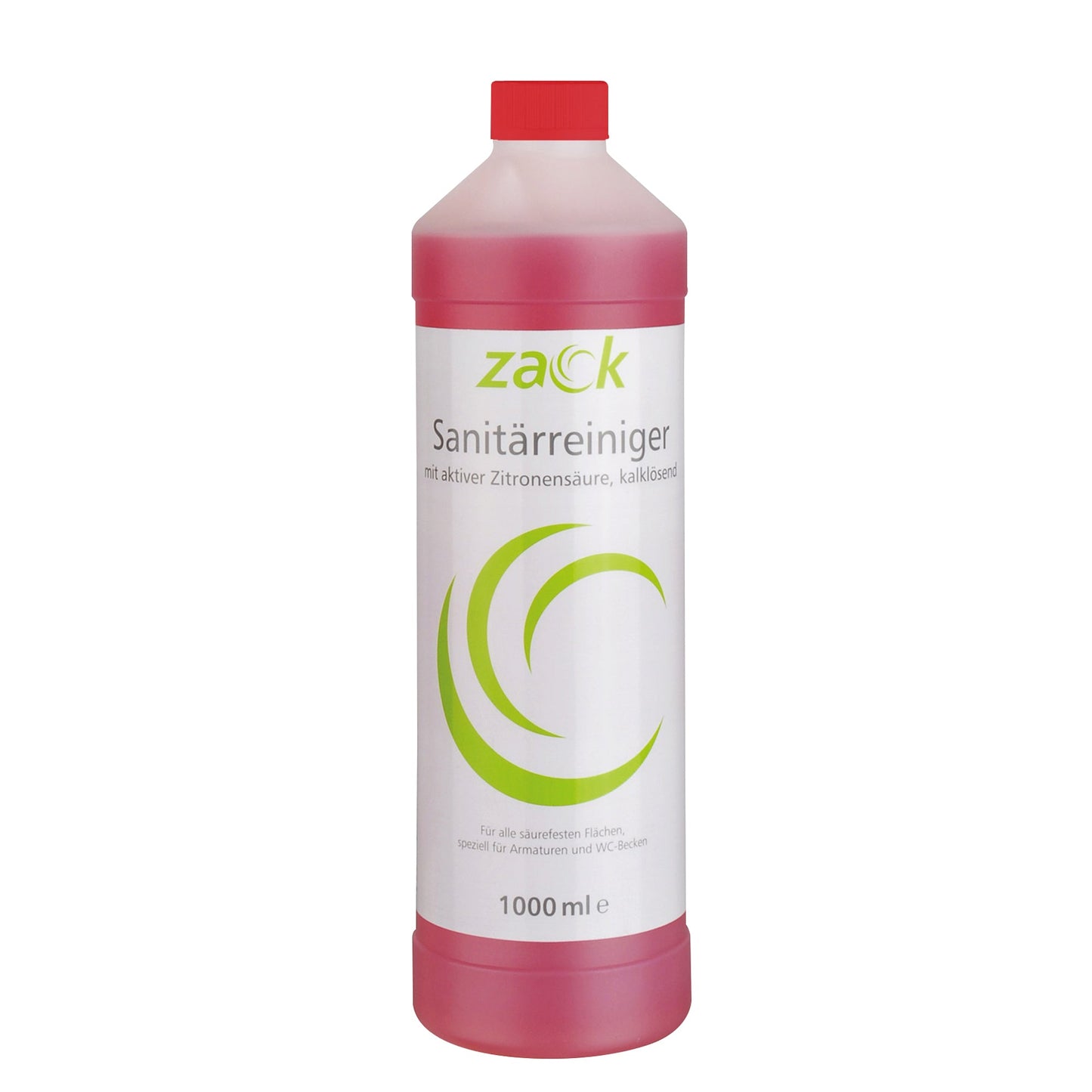 zack Badreiniger nicht dermatologisch getestet nicht biologisch abbaubar pH-Wert: 2 Flasche Kunststoff 1l