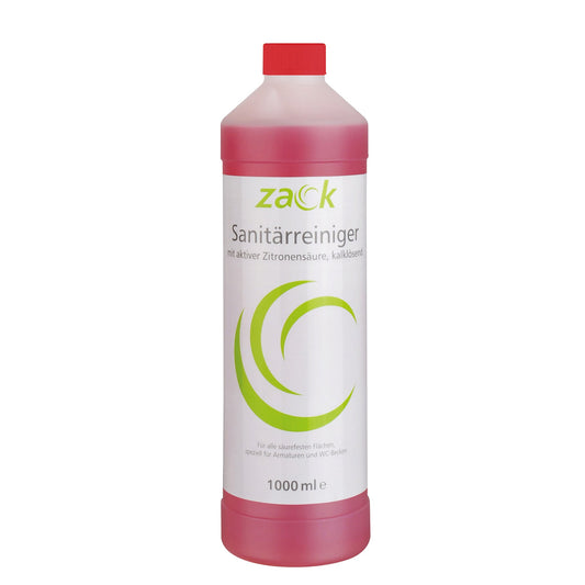 zack Badreiniger nicht dermatologisch getestet nicht biologisch abbaubar pH-Wert: 2 Flasche Kunststoff 1l