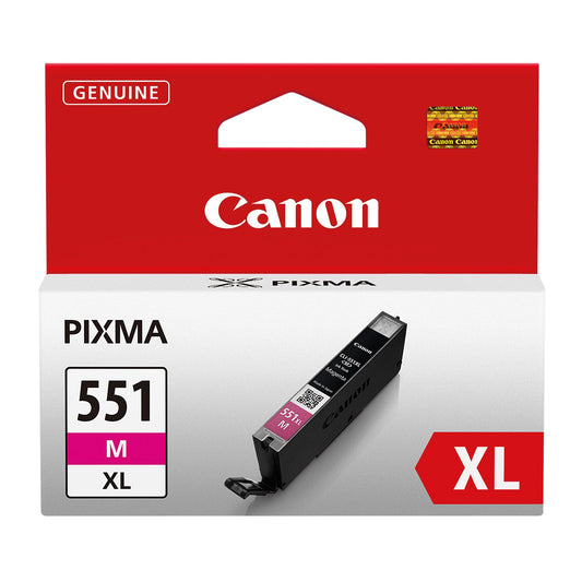 Canon Tintenpatrone Originalzubehör CLI-551XL M ca. 680 Seiten magenta 11ml