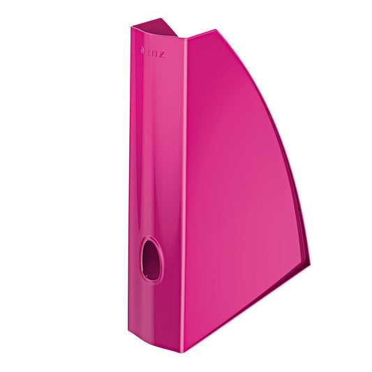 Leitz Stehsammler WOW 7,5 x 31,2 x 25,8 cm (B x H x T) DIN A4 Werkstoff: Polystyrol pink