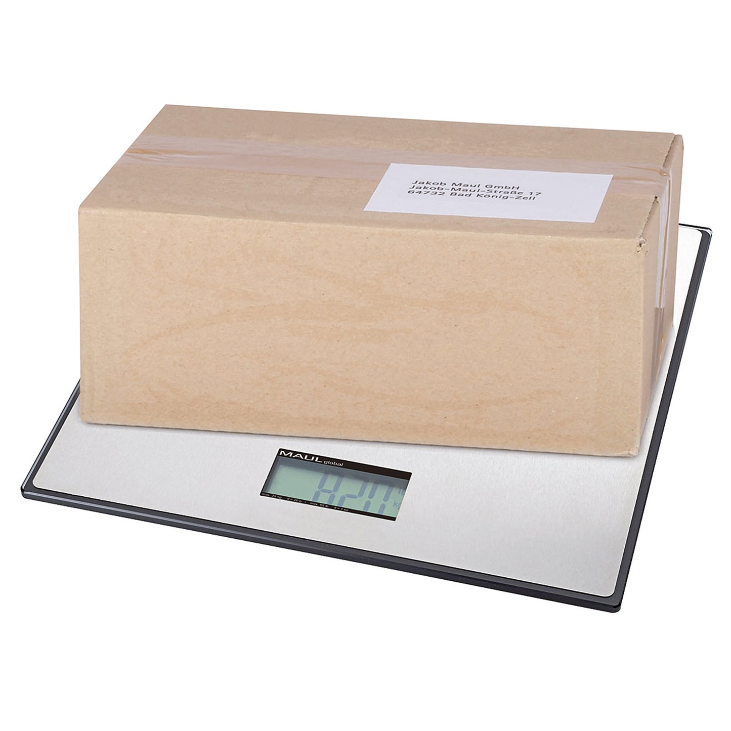 MAUL Paketwaage MAULglobal 100 g - 50kg ohne Netzanschluss
