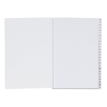 König & Ebhardt Registerbuch DIN A5 kariert 70g/m² 96 Bl.