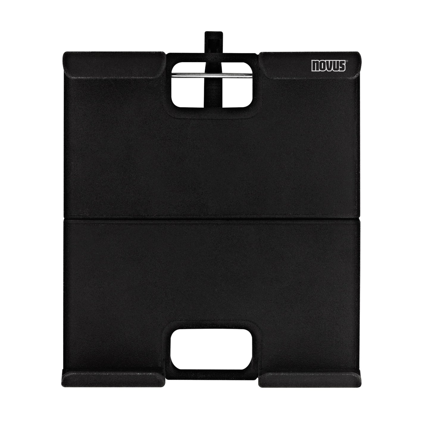 NOVUS Adapterplatte Schwenkarm MY tab 15,3 x 18,3 cm (B x H) 0,75kg Kunststoff anthrazit