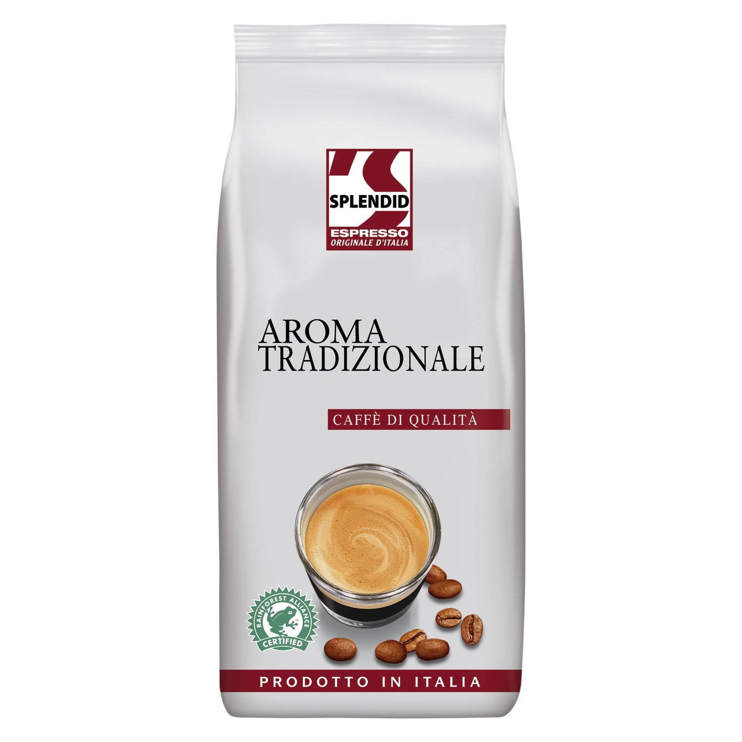 SPLENDID Espresso Aroma Tradizionale ganze Bohne 1.000 g/Pack.