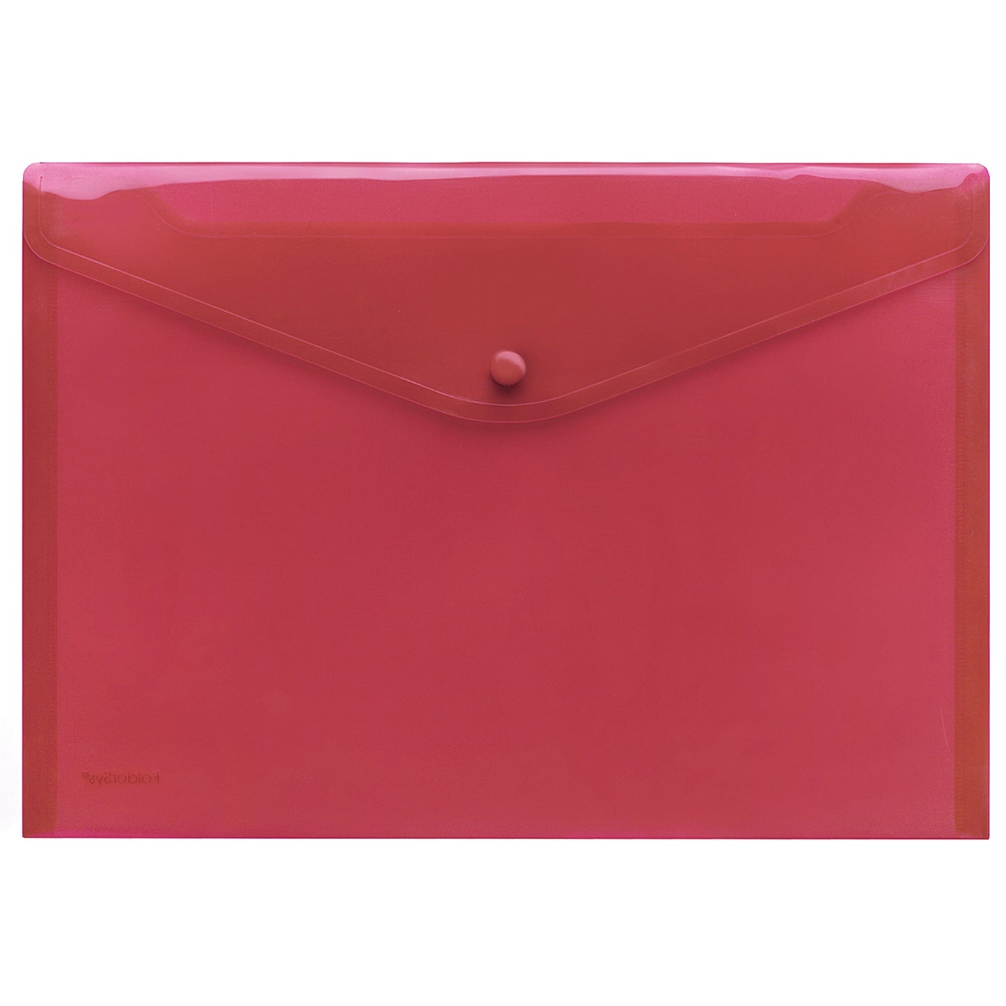FolderSys Sammelhülle DIN A4 quer Polypropylen rot transparent 10 St./Pack.