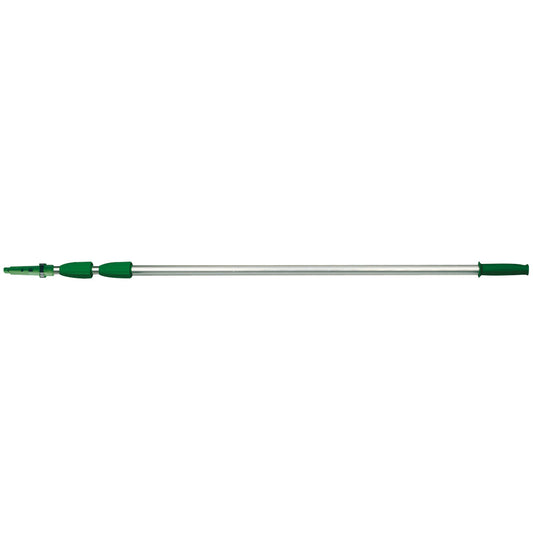 Unger Teleskopstiel Opti Loc StripWasher Monsoon Strip, MicroStripT 1,5m Aluminium silber/grün