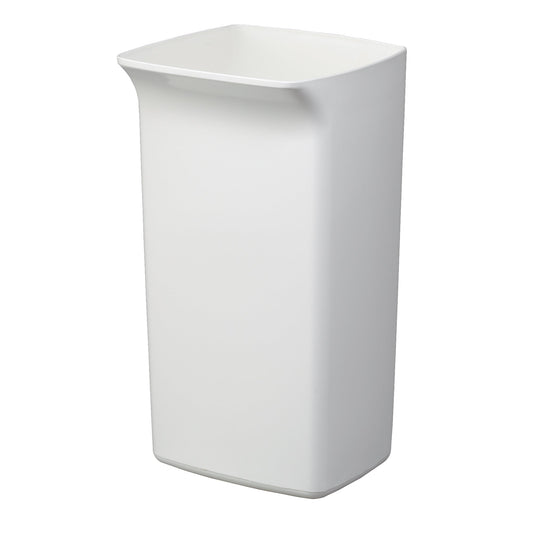 DURABLE Abfalleimer DURABIN® FLIP 40L Set 40l Polyethylen weiß 1 Sortierfach