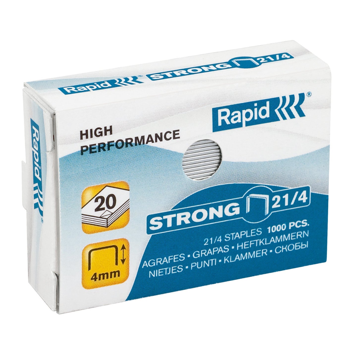 Rapid Heftklammer Strong 21/4 Rapid Heftzange F51, S51, S21 1.000 St./Pack.
