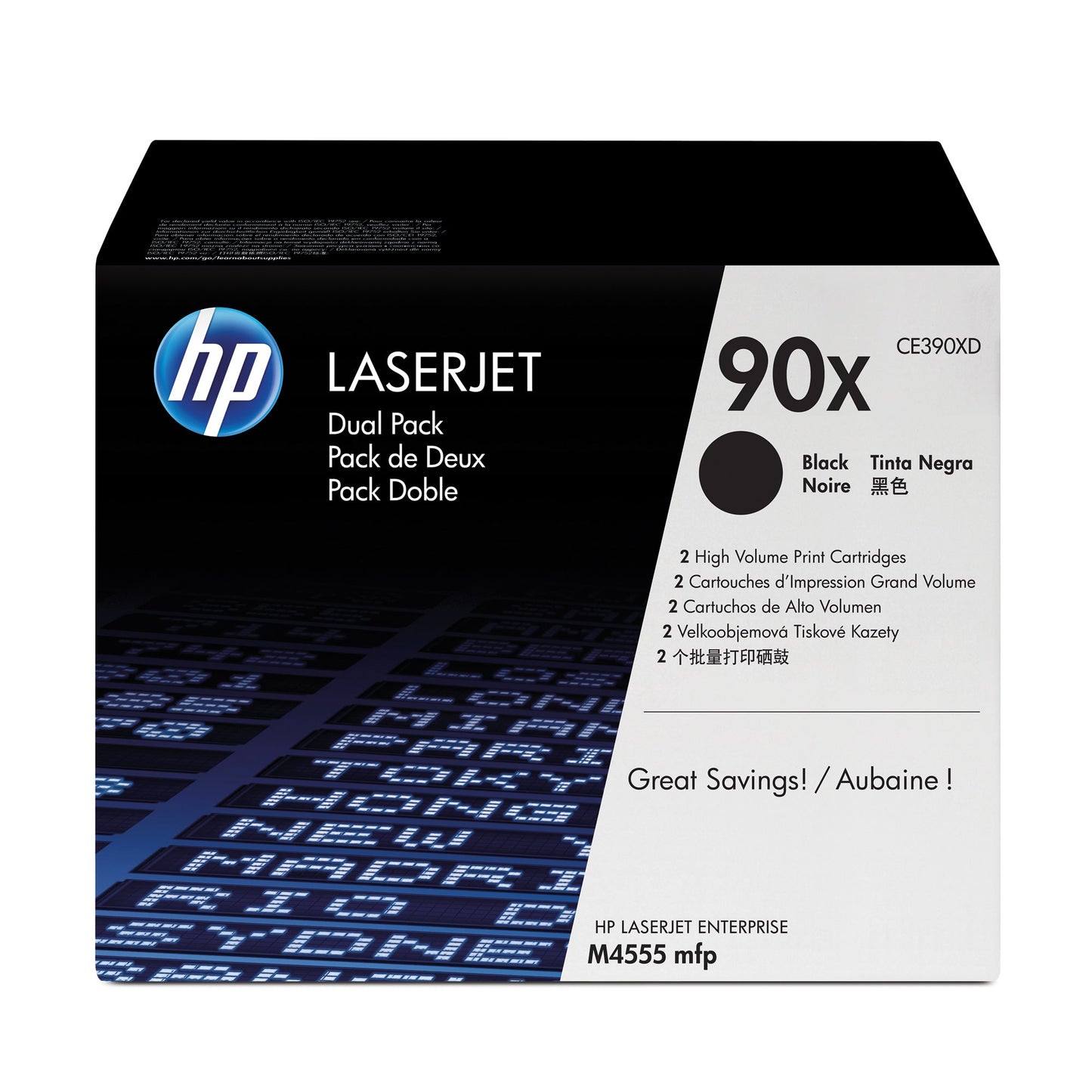 HP Toner Originalzubehör 90X ca. 2 x 24.000 Seiten schwarz 2 St./Pack.