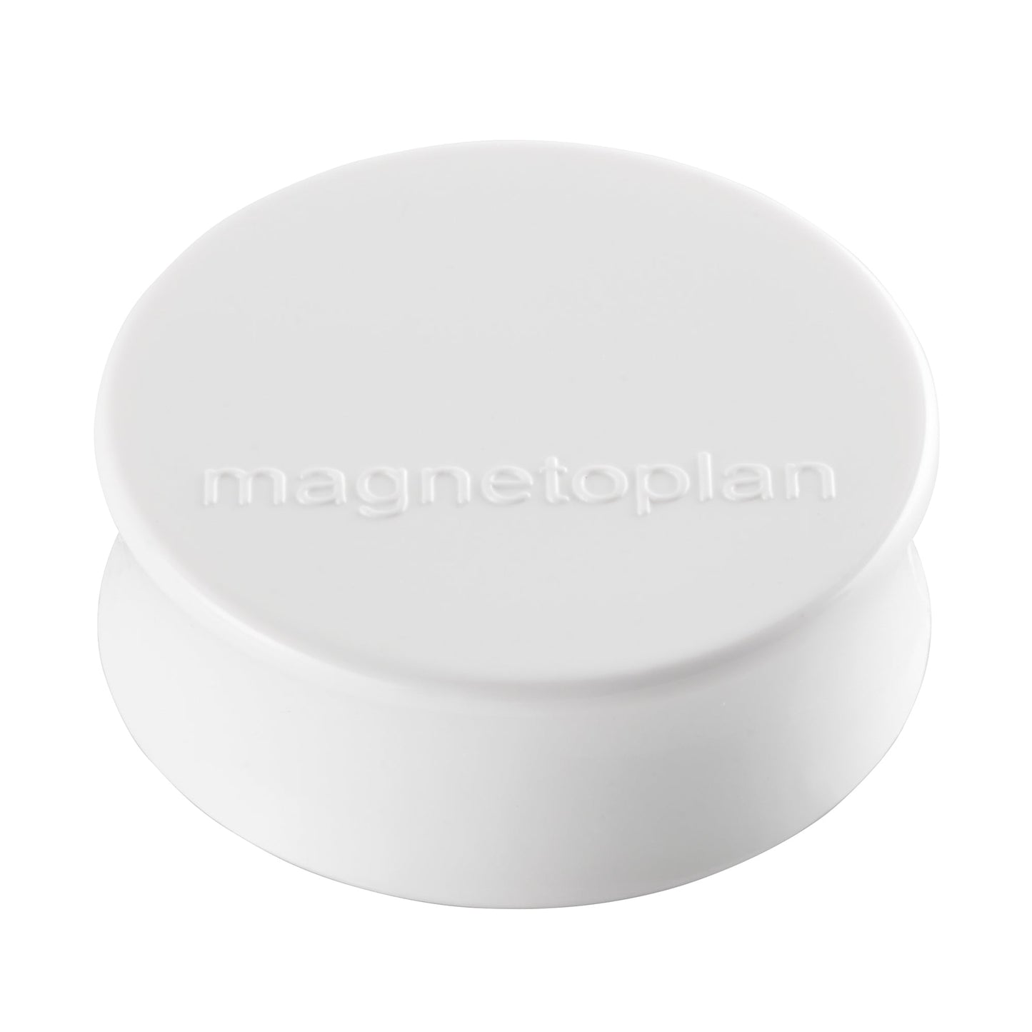 magnetoplan® Magnet Ergo Large 34 x 12,5 mm (Ø x H) 34mm 2kg Ferrit weiß 10 St./Pack.